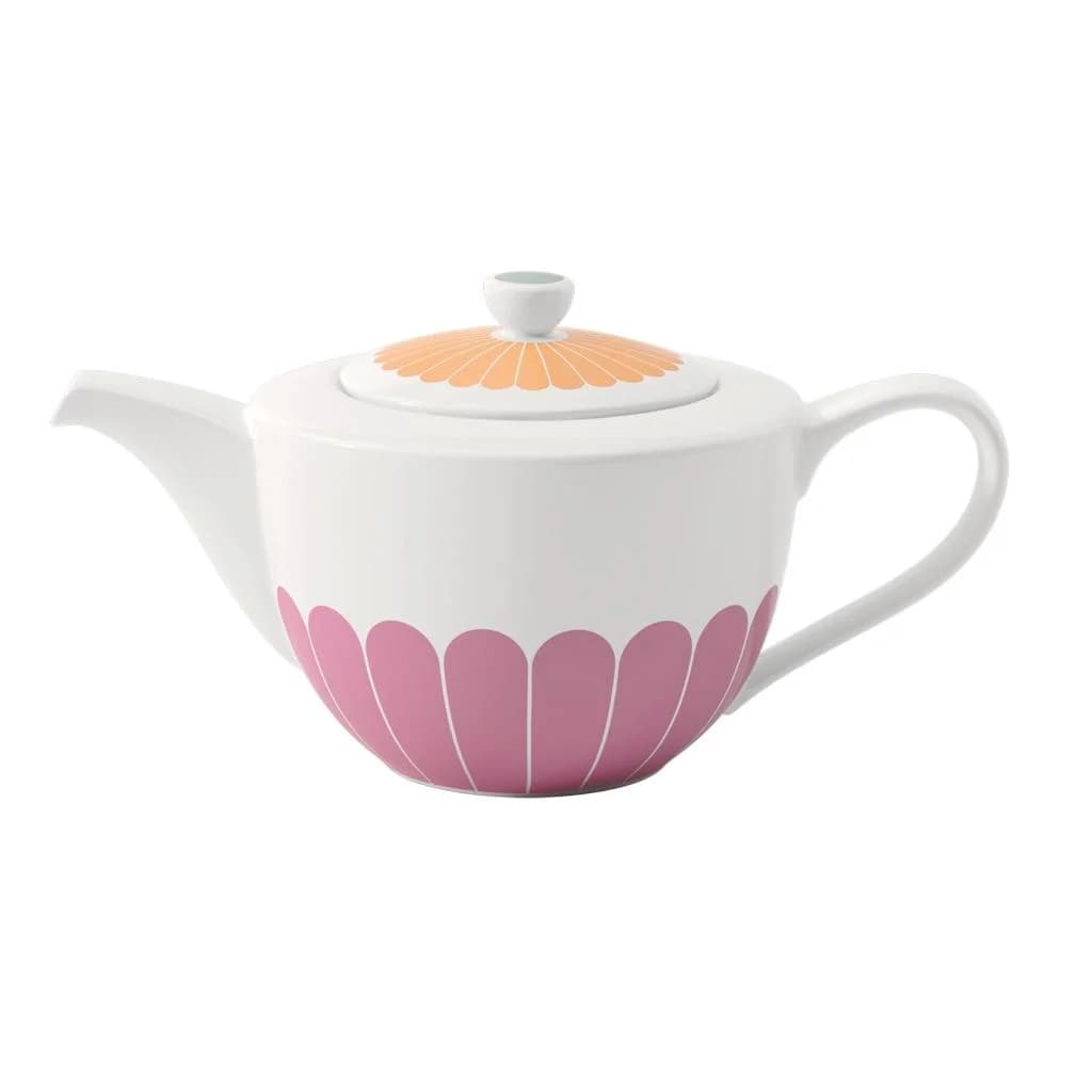 Villeroy & Boch Teekanne Fleur Couleur Bunt Premium Porzellan