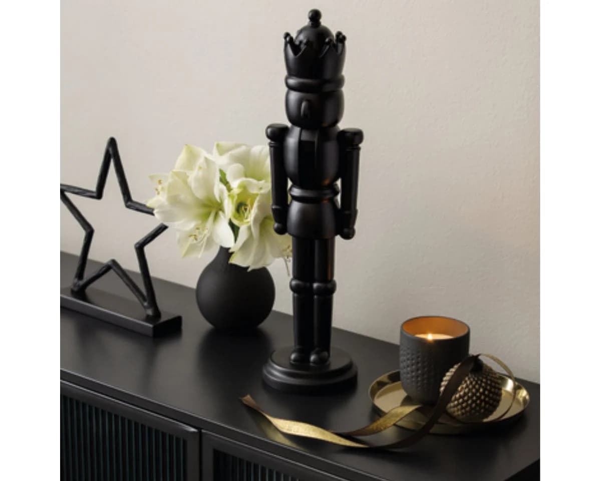 Villeroy & Boch Christmas Chic Nussknacker Schwarz