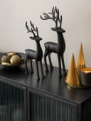 Villeroy & Boch Weihnachtsfigur Christmas Chic Hirsch Schwarz Aluminium Bild 5