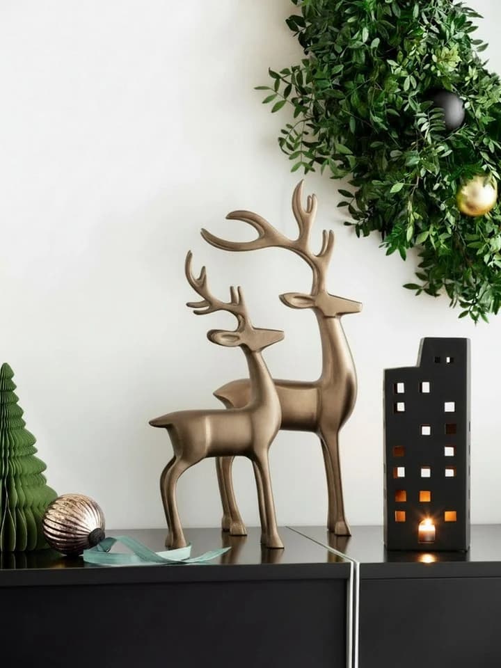 Villeroy & Boch Weihnachtsfigur Christmas Chic Hirsch Gold - Bild 4
