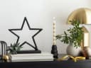 Villeroy & Boch Weihnachtsfigur Christmas Chic Aufsteller Stern schwarz Bild 1