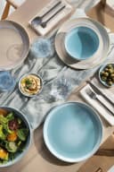 like. by Villeroy & Boch Frühstücksteller Perlemor Aqua 24cm Blau Bild 5