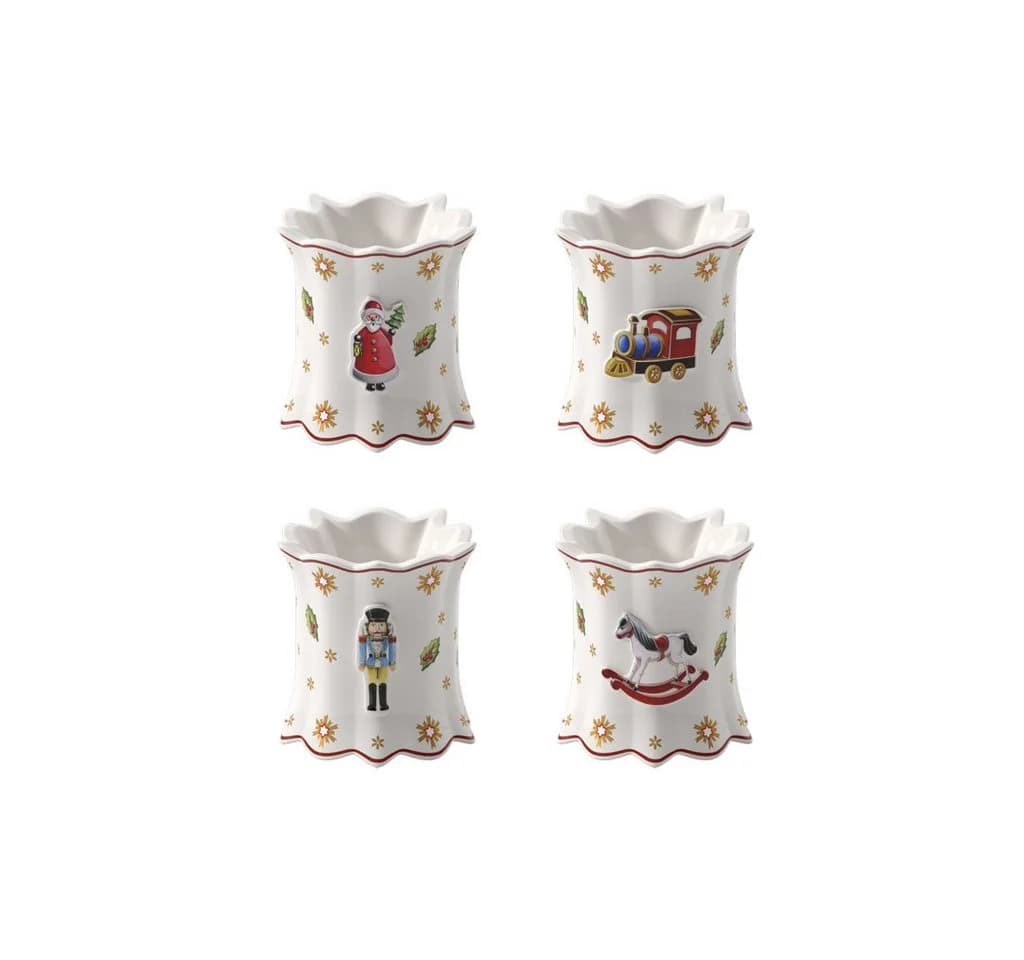 Villeroy & Boch Serviettenring Set Toy's Delight 4-tlg. Premium Porzellan - Bild 2