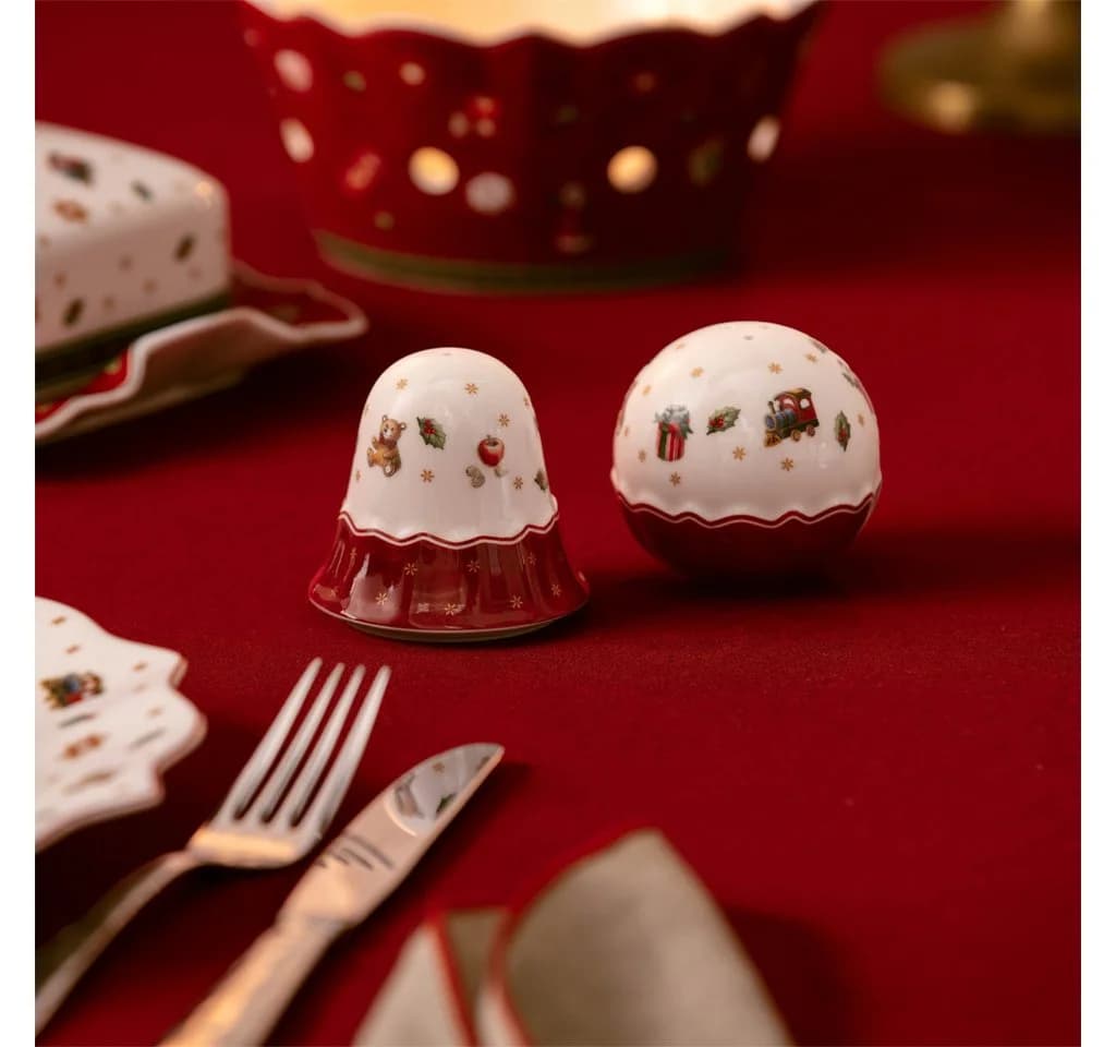 Villeroy & Boch Salz- / Pfefferstreuer Toy's Delight 2-tlg. Premium Porzellan