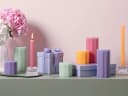 Villeroy & Boch Stabkerze 2er-Set Cassis/Gelb 25cm Bild 3