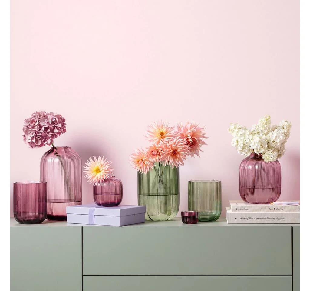 Villeroy & Boch Dekovase Lila Glas Modern - Bild 4