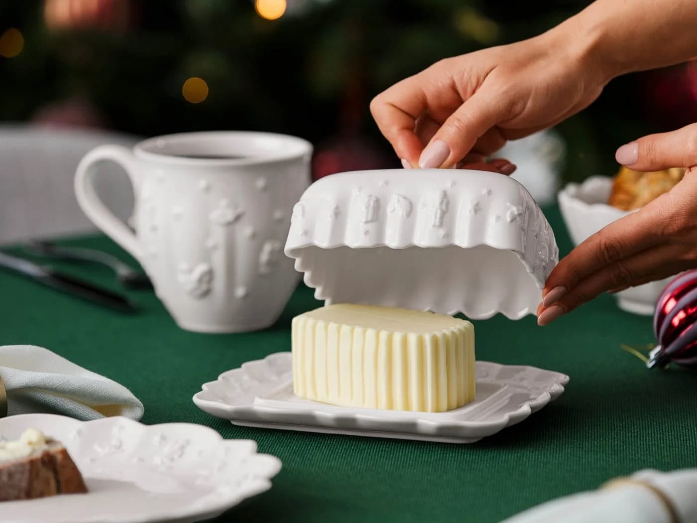 Villeroy & Boch Butterdose Toy's Delight Royal Classic Weiß Premium Porzellan