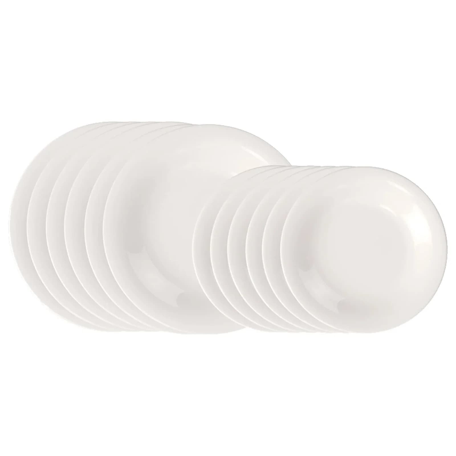 Villeroy & Boch Teller-Set Essential 12-teilig Weiß