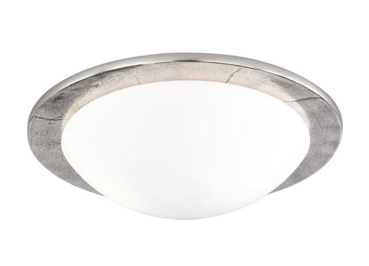 Deckenleuchte NANTES Metall Antik Nickel 38 cm