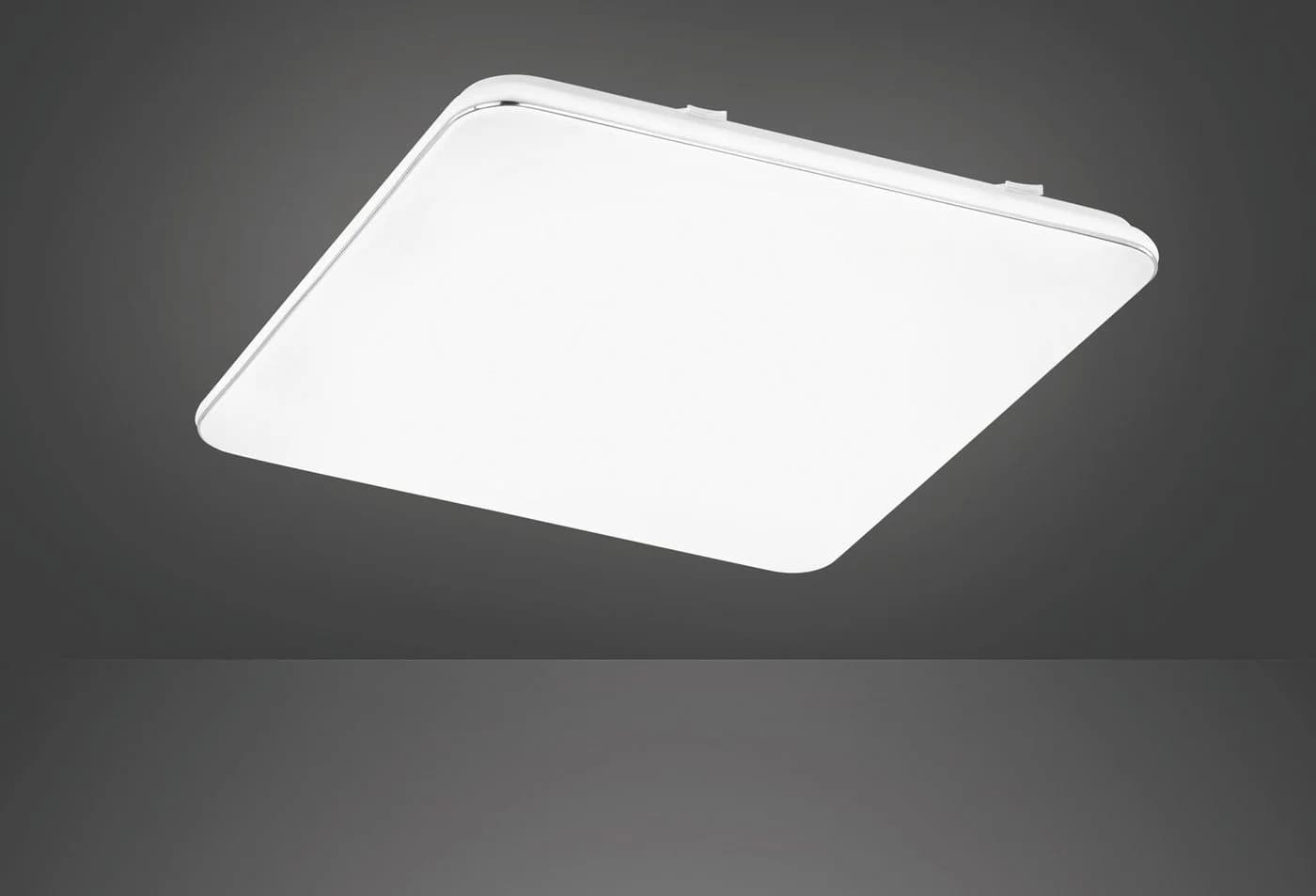 FISCHER & HONSEL LED Deckenleuchte ALDO Weiß Acrylglas Dimmbar
