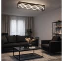 FISCHER & HONSEL LED Deckenleuchte dimmbar schwarz gold mit Fernbedienung Bild 3