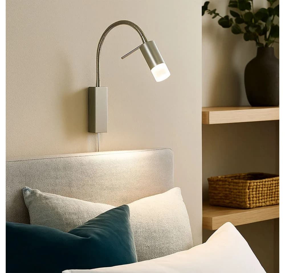 Fischer und Honsel LED-Wandleuchte River Flexarm Glas - Bild 1