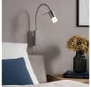 Fischer und Honsel LED-Wandleuchte River Flexarm Glas Bild 3
