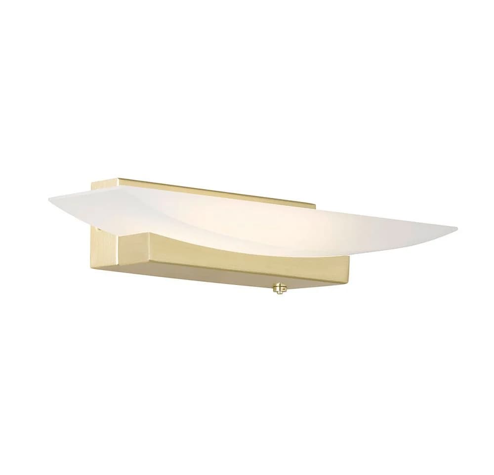 FISCHER & HONSEL LED Wandleuchte mit Touchdimmer und CCT-Funktion, Messing