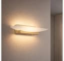 FISCHER & HONSEL LED Wandleuchte mit Touchdimmer und CCT-Funktion, Messing Bild 2