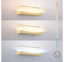 FISCHER & HONSEL LED Wandleuchte mit Touchdimmer und CCT-Funktion, Messing Bild 5
