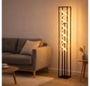 FISCHER & HONSEL Stehlampe Gian Beige Sandschwarz 135 cm LED Dimmbar Bild 3