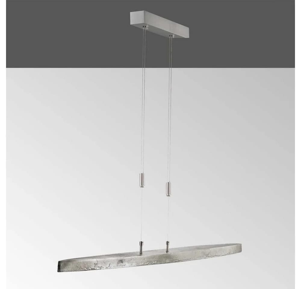 LED-Hängeleuchte Colmar, CCT, nickel, Länge 106 cm - Bild 4