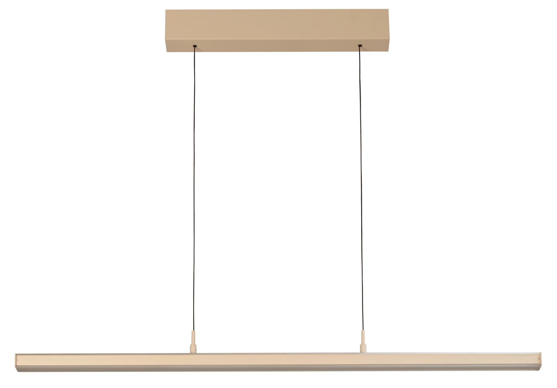 Pendelleuchte VALENO Metall Beige Dimmbar