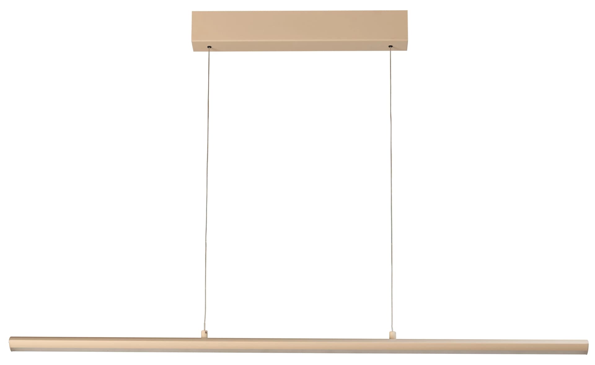 Fischer und Honsel LED-Hängelampe Borena Sandfarben Metall