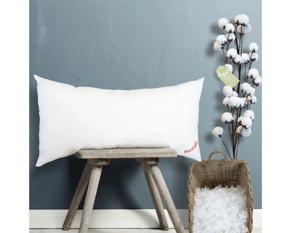 Paradies Kopfkissen Softy medium Bio 100% Baumwolle Polyester - Bild 3