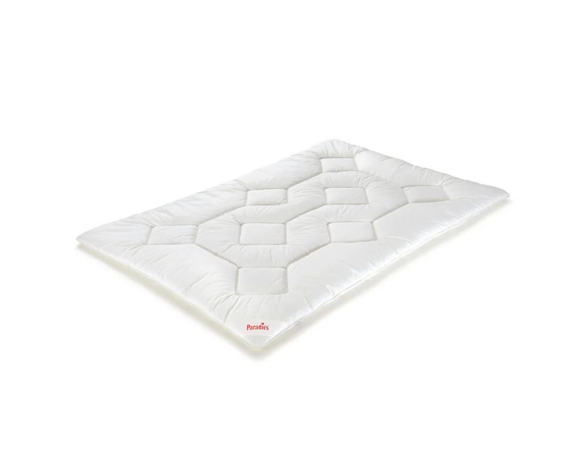 Paradies Bettdecke Anela Bio Medium Warm Weiß 155x200 cm