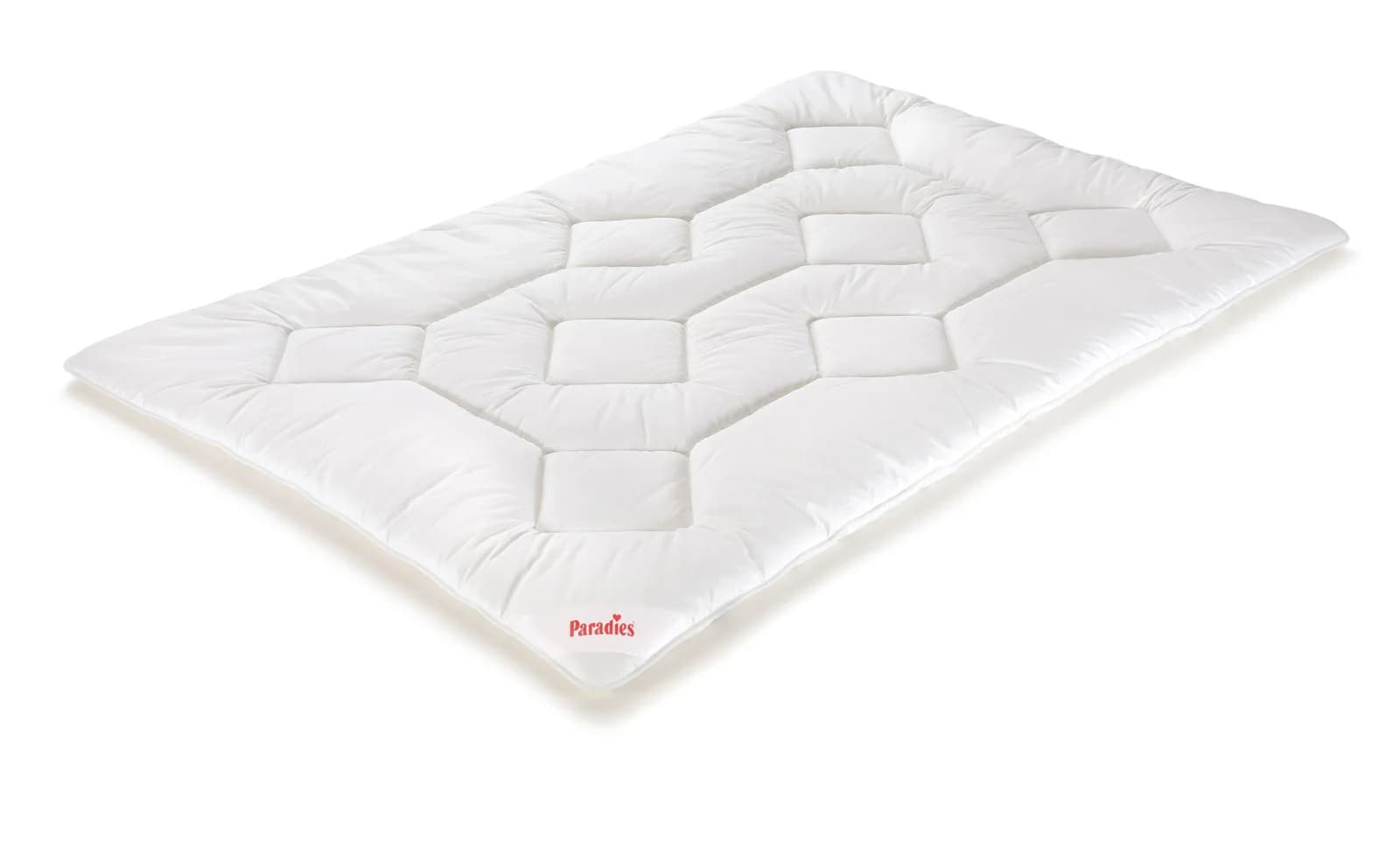Paradies Ganzjahresbett Sinfonie Bio Medium Warm Weiß 135x200