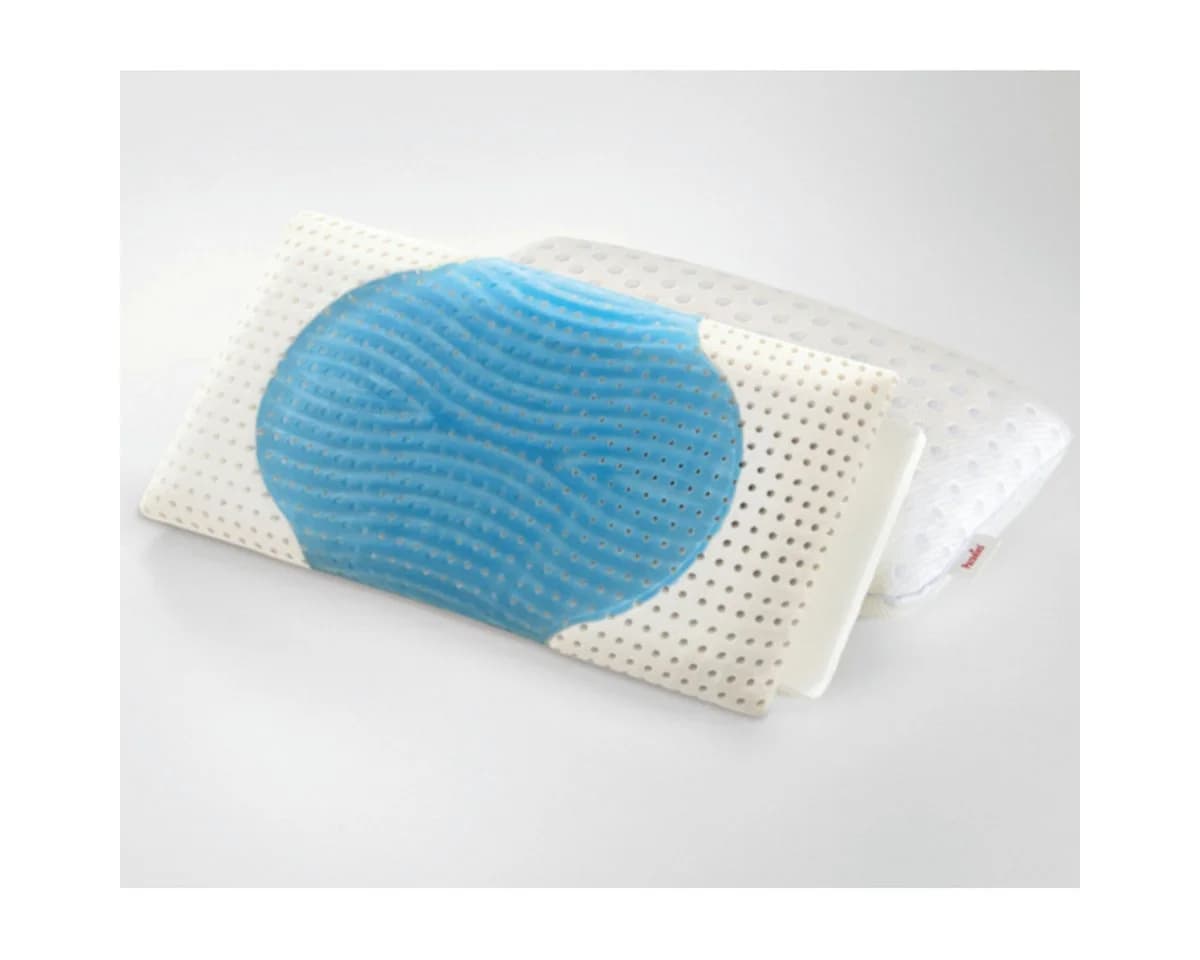 Paradies Nackenstützkissen FLEXOGEL Weiß/Blau FlexoGel