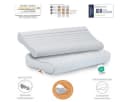Paradise by CHECK.IN Kopfkissen reVita Ergonomic Silberblau Bild 2