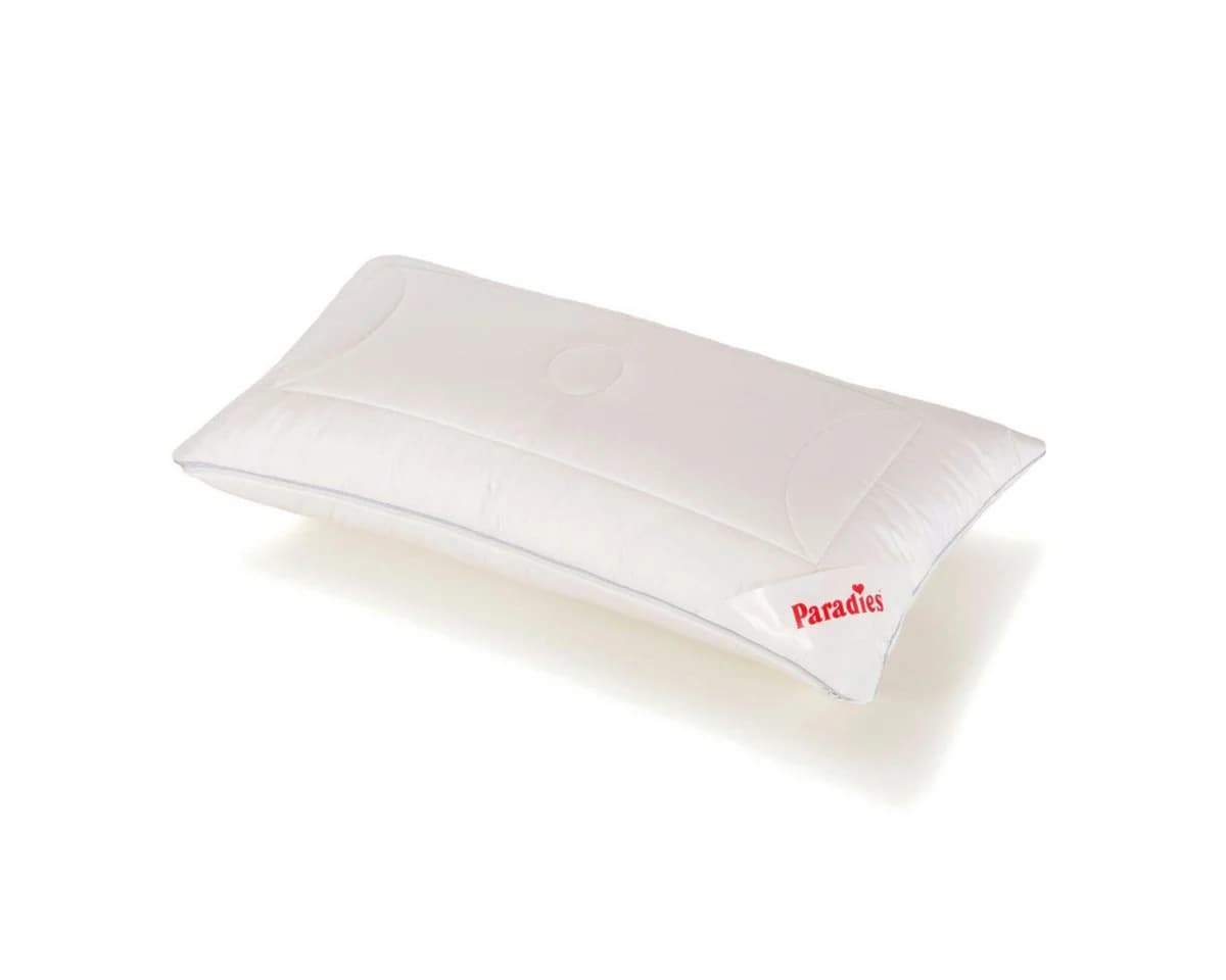 Paradies Kopfkissen SOFTY PLUS Weiß 100% Baumwolle - Bild 2
