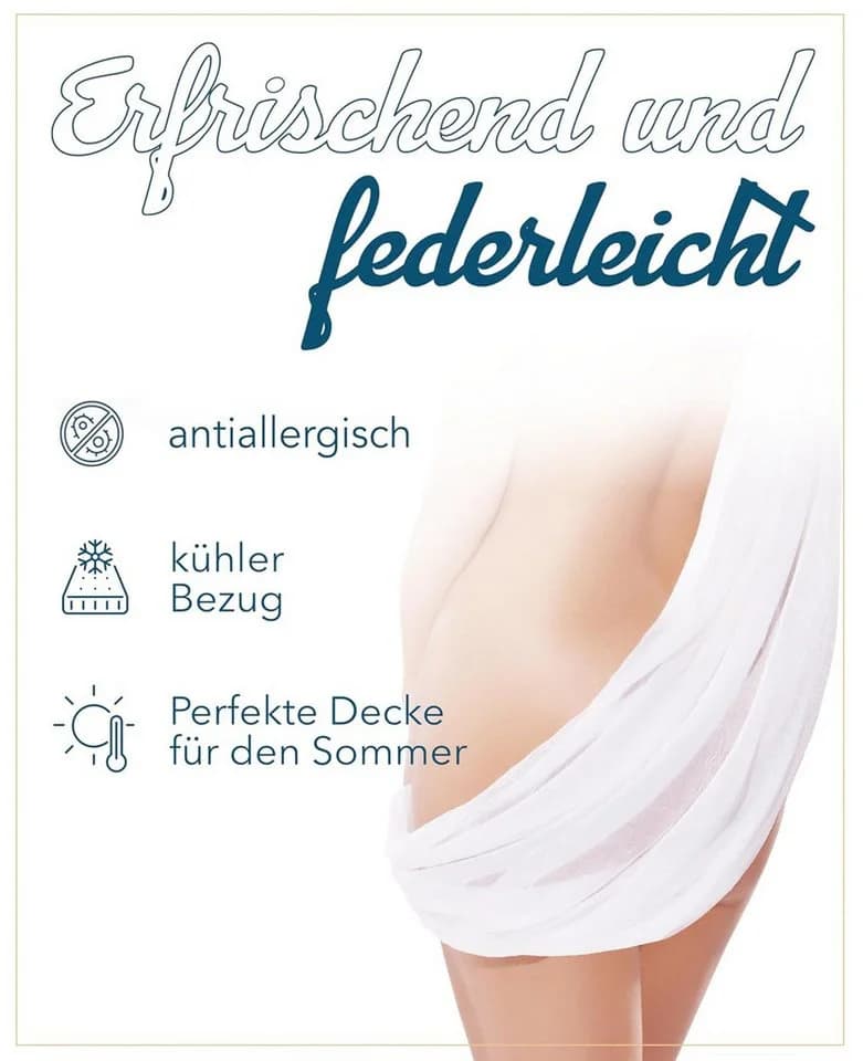 Paradies Sommerdecke Solaya Mikrofaser ohne Bettwäsche grün - Bild 3