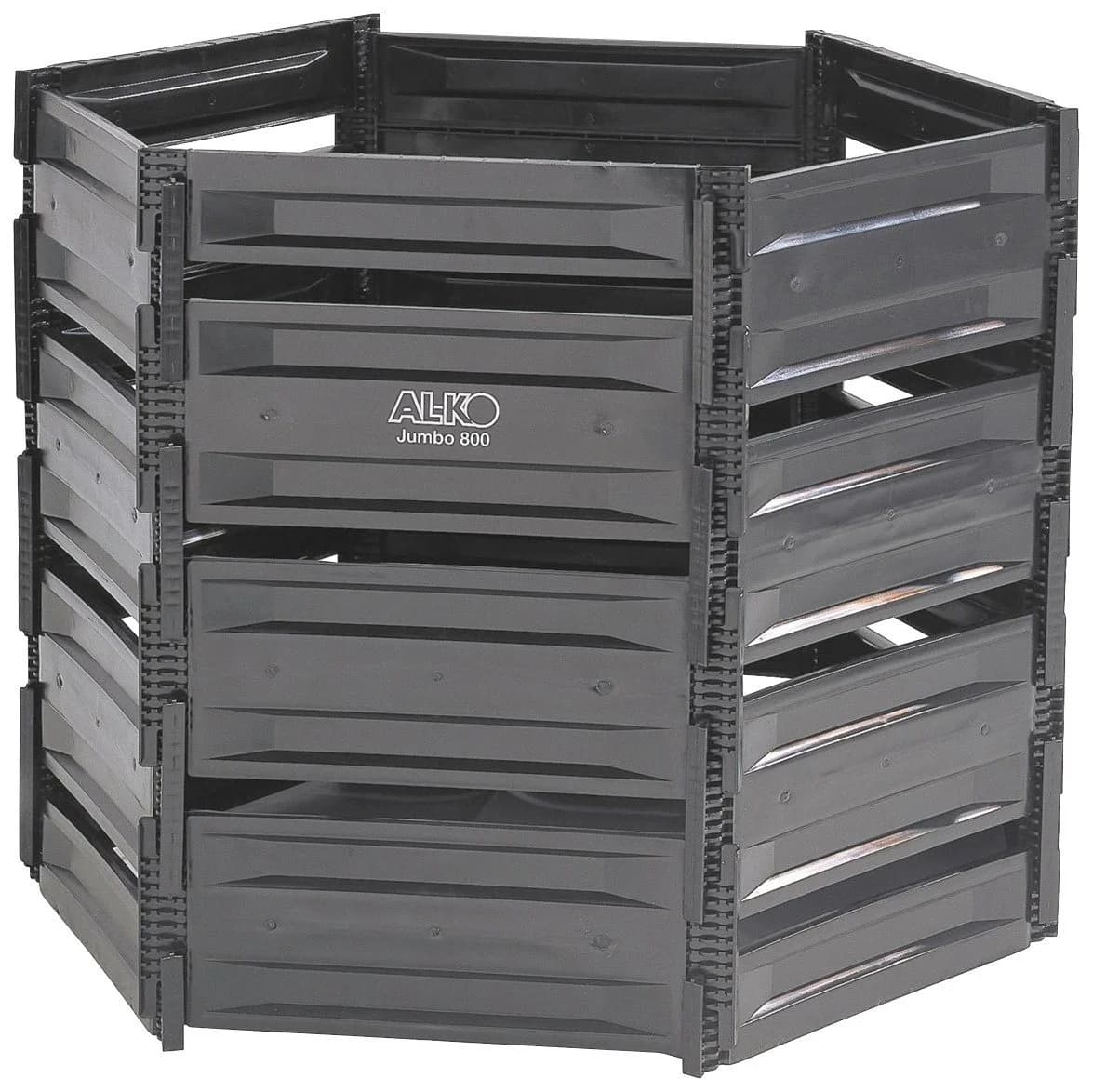 AL-KO Komposter Jumbo 800 800 Liter Recycling-Kunststoff