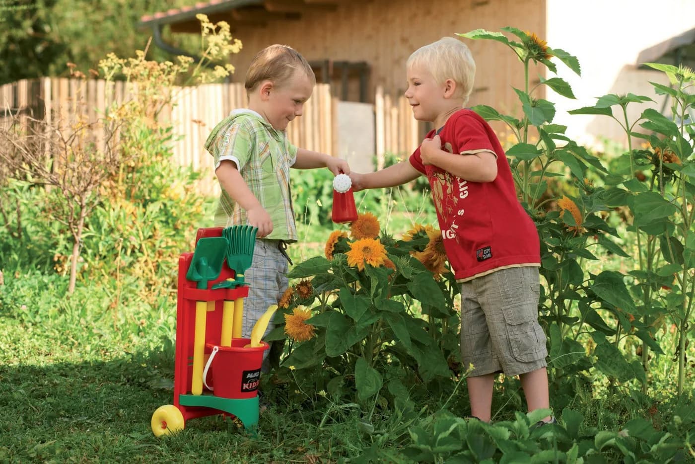 AL-KO Kinder-Gartenset Mini Bunt Spielwerkzeug
