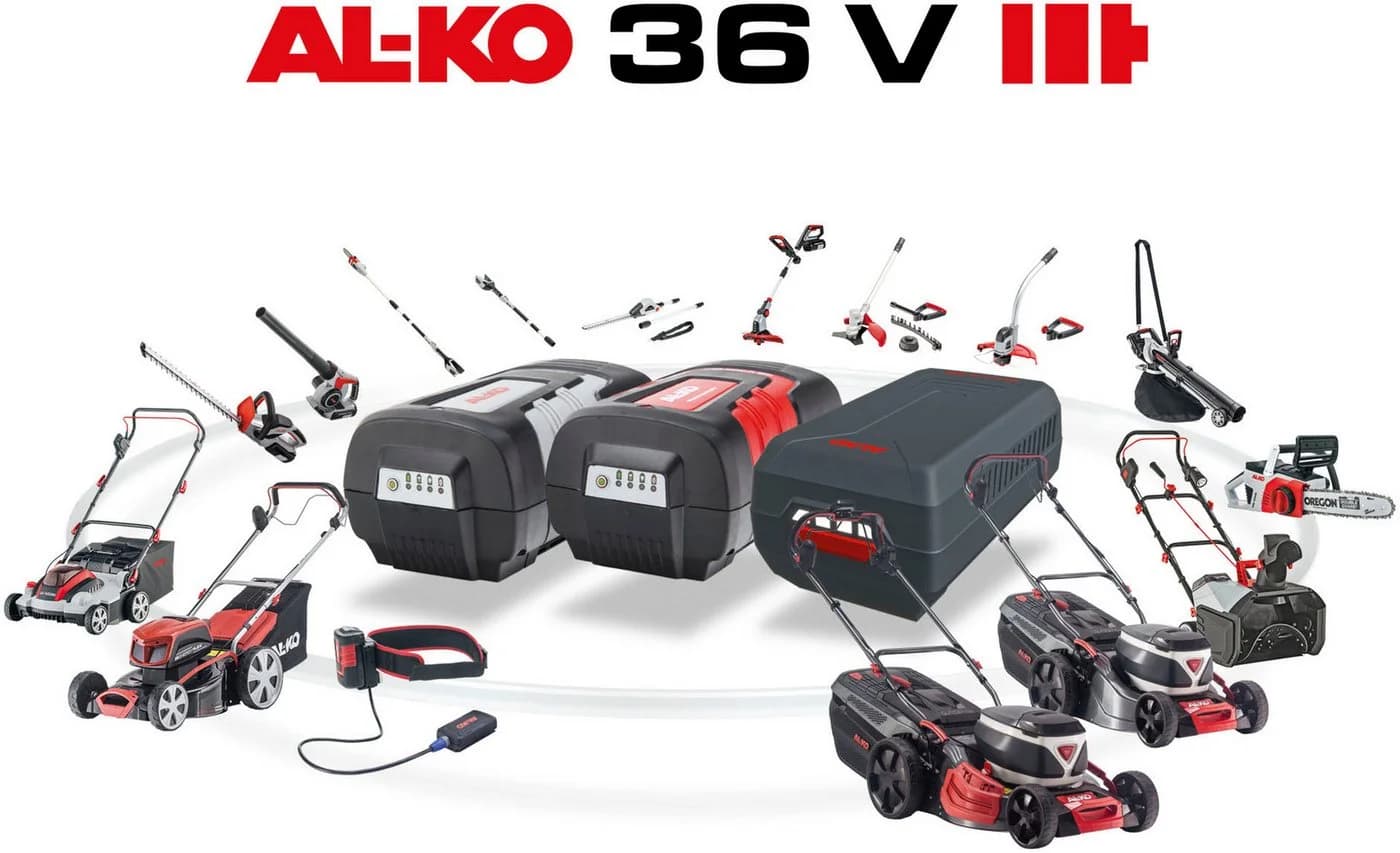 AL-KO Akkurasenmäher 4.65 Li SP Easy Schwarz