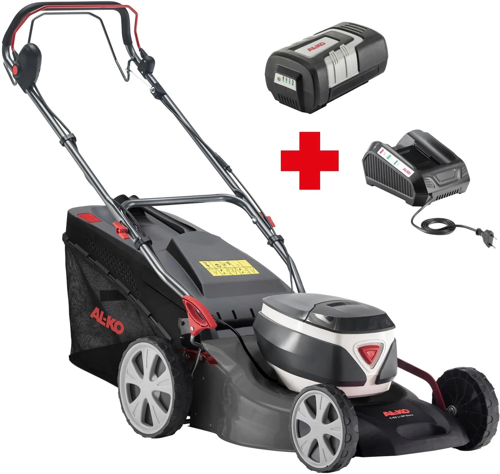 AL-KO Akkurasenmäher 4.65 Li SP Easy Schwarz mit Radantrieb - Bild 2