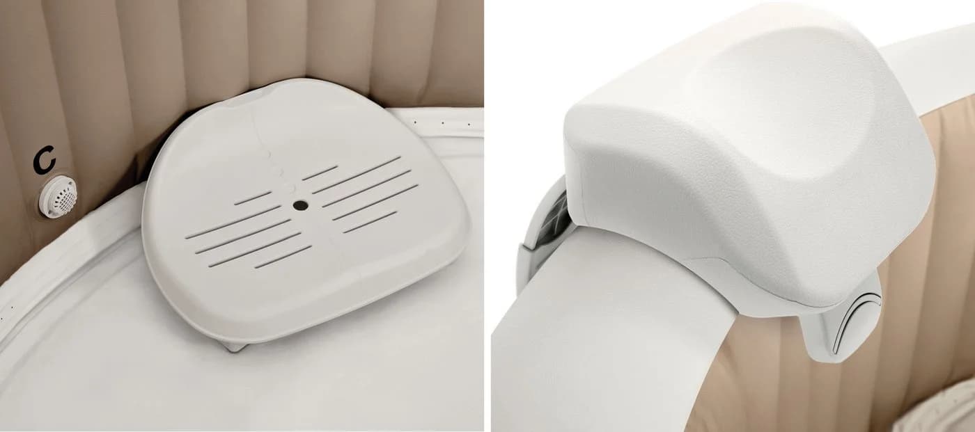 Intex Whirlpoolsitz PureSPA Set 3-tlg. Weiß - Bild 2