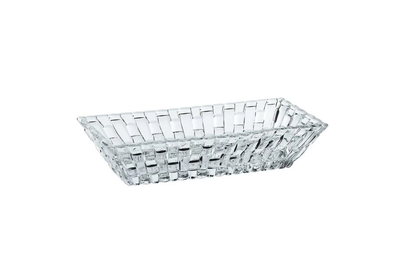 Nachtmann Bossa Nova Schale rechteckig 17 cm, 2er-Set
