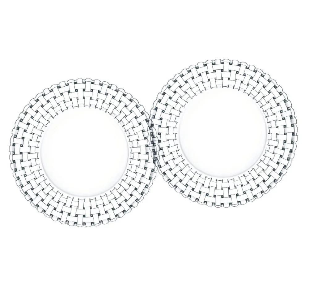Nachtmann Bossa Nova Speiseteller 27 cm Kristallglas 2er Set - Bild 2