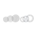 Nachtmann Bossa Nova Speiseteller 27 cm Kristallglas 2er Set Bild 4