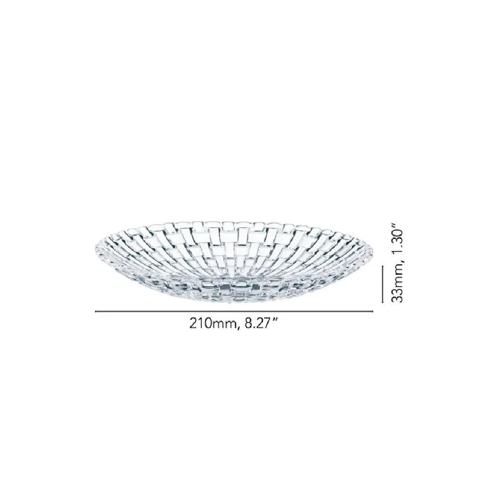 Nachtmann Bossa Nova Servierschale rund 21 cm 2er Set Kristallglas