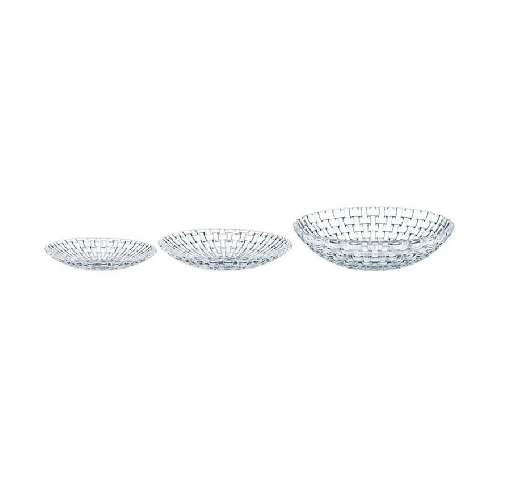 Nachtmann Bossa Nova Servierschale rund 21 cm 2er Set Kristallglas - Bild 5