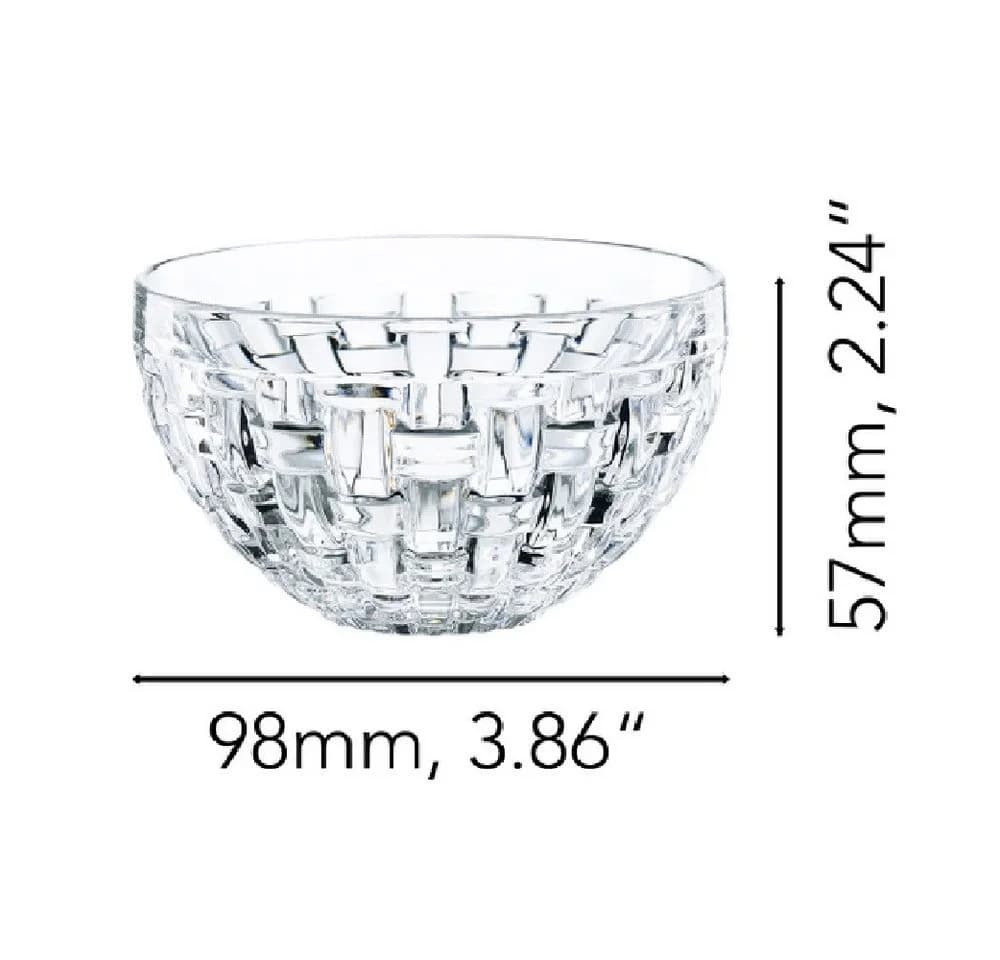 Nachtmann Dipschale Glas 4-teilig rund