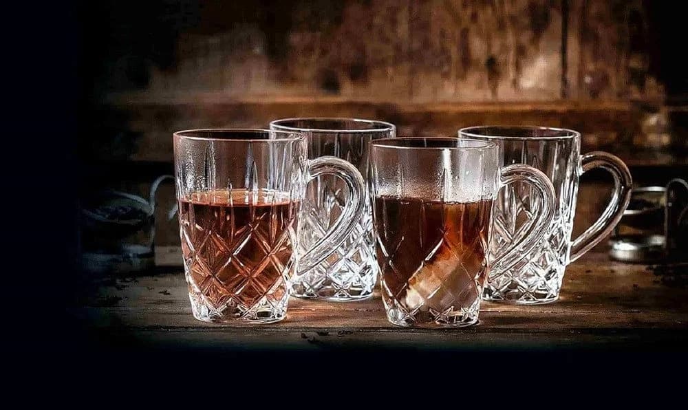 Nachtmann Noblesse Teebecher 4er Set Kristallglas