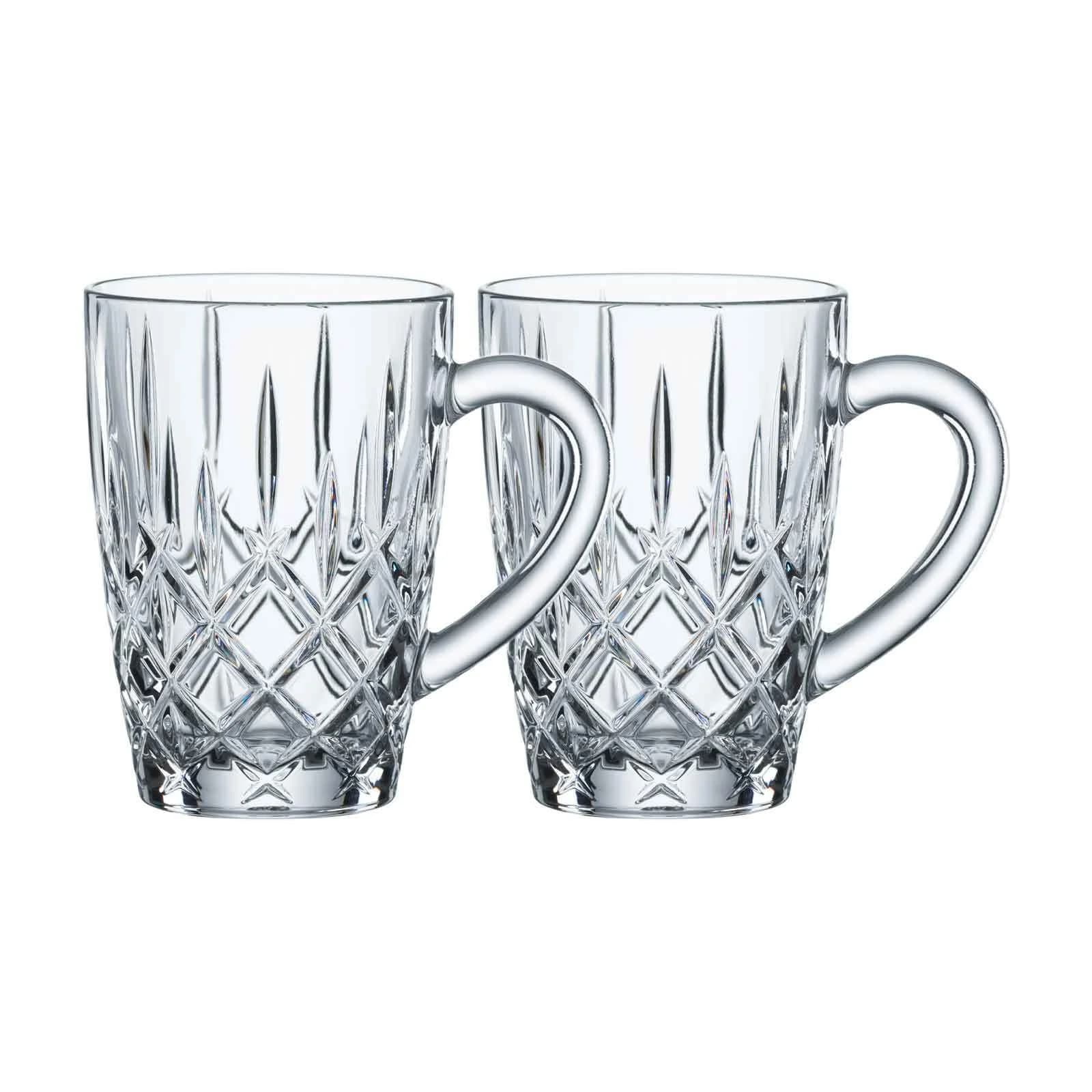 Nachtmann Kaffeebecher Noblesse Barista 2er Set Transparent Glas