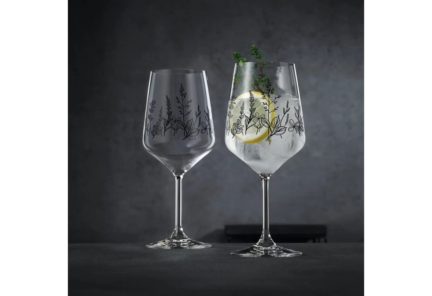 Nachtmann Kristallglas Tattoo Botanical 2er Set Spülmaschinenfest