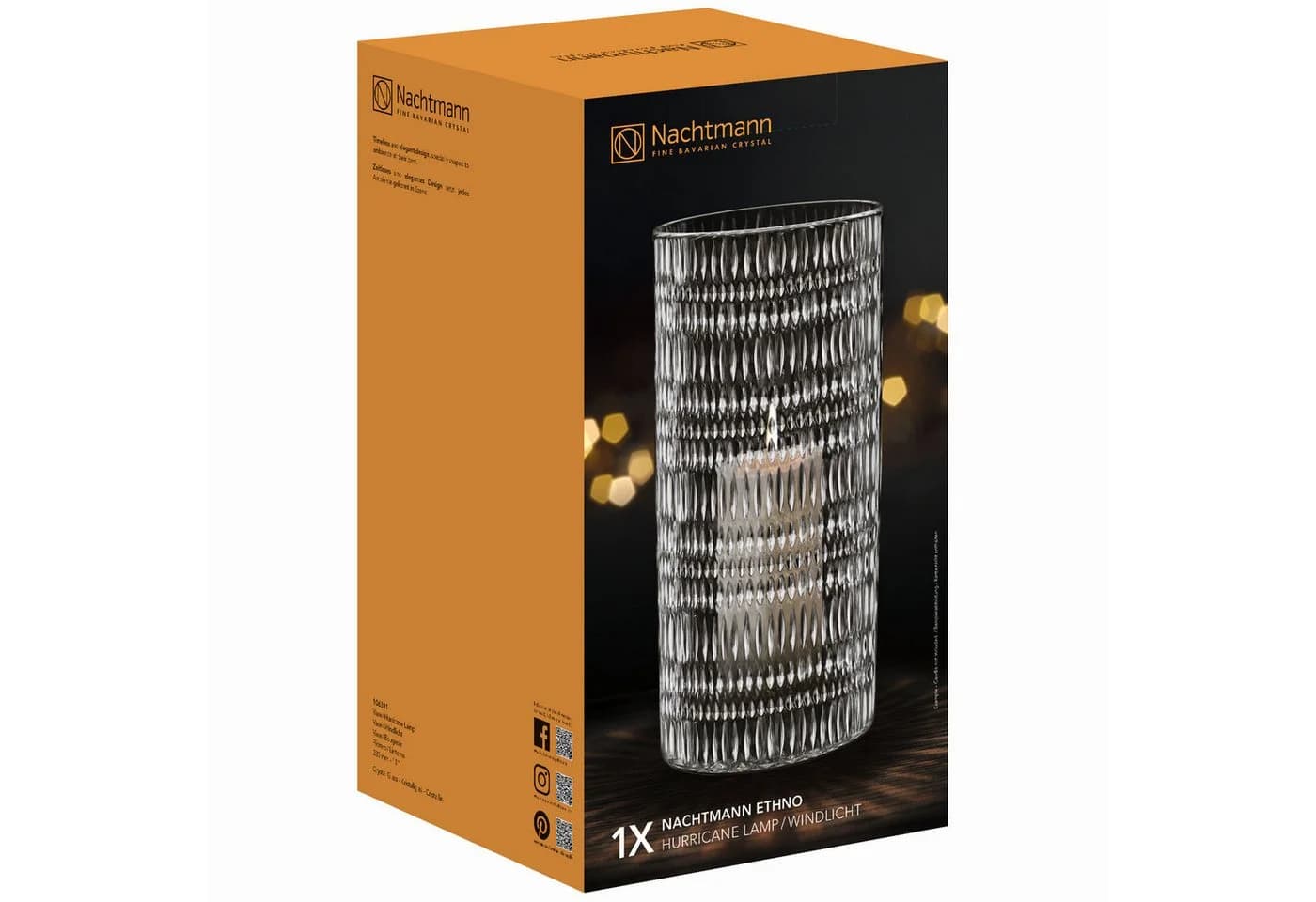 Nachtmann Ethno Vase 28 cm Kristallglas