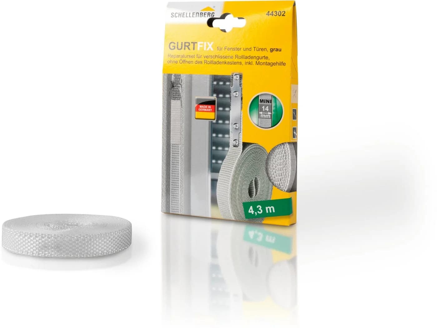 SCHELLENBERG Reparatur-Set Rollladen Gurtfix 14 mm x 4,3 m - Bild 2