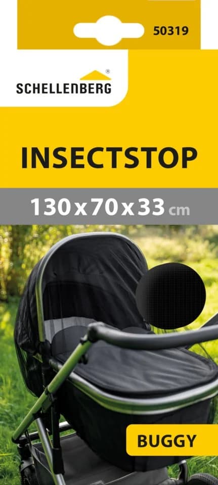 Schellenberg Kinderwagen Moskitonetz Anthrazit Insektenschutz - Bild 2