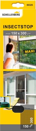 SCHELLENBERG Fliegengitter-Gewebe Maxi 150x300cm UV-stabilisiert Bild 2