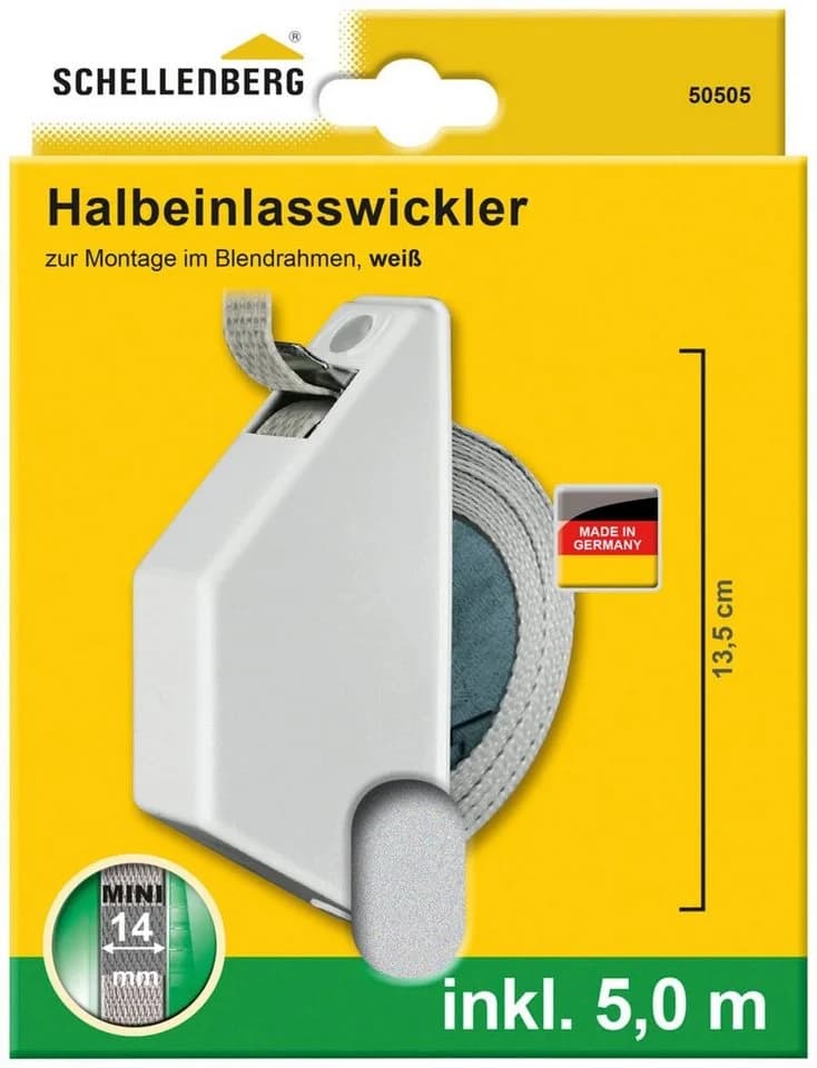 Schellenberg Halbeinlasswickler für Rollladensystem Mini - Bild 2